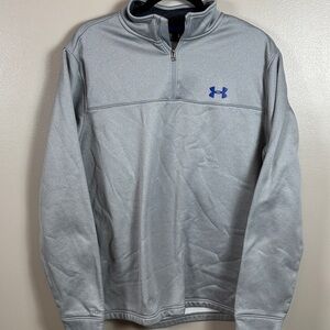 Under Armour Men's Gray Quarter-Zip Jacket